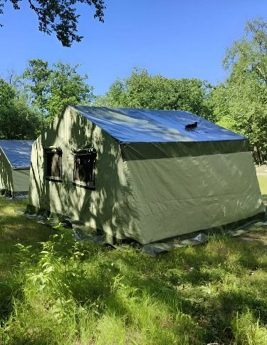 Изготавливаем солдатские палатки в Щербинке вместимостью <strong>до 70 человек</strong>